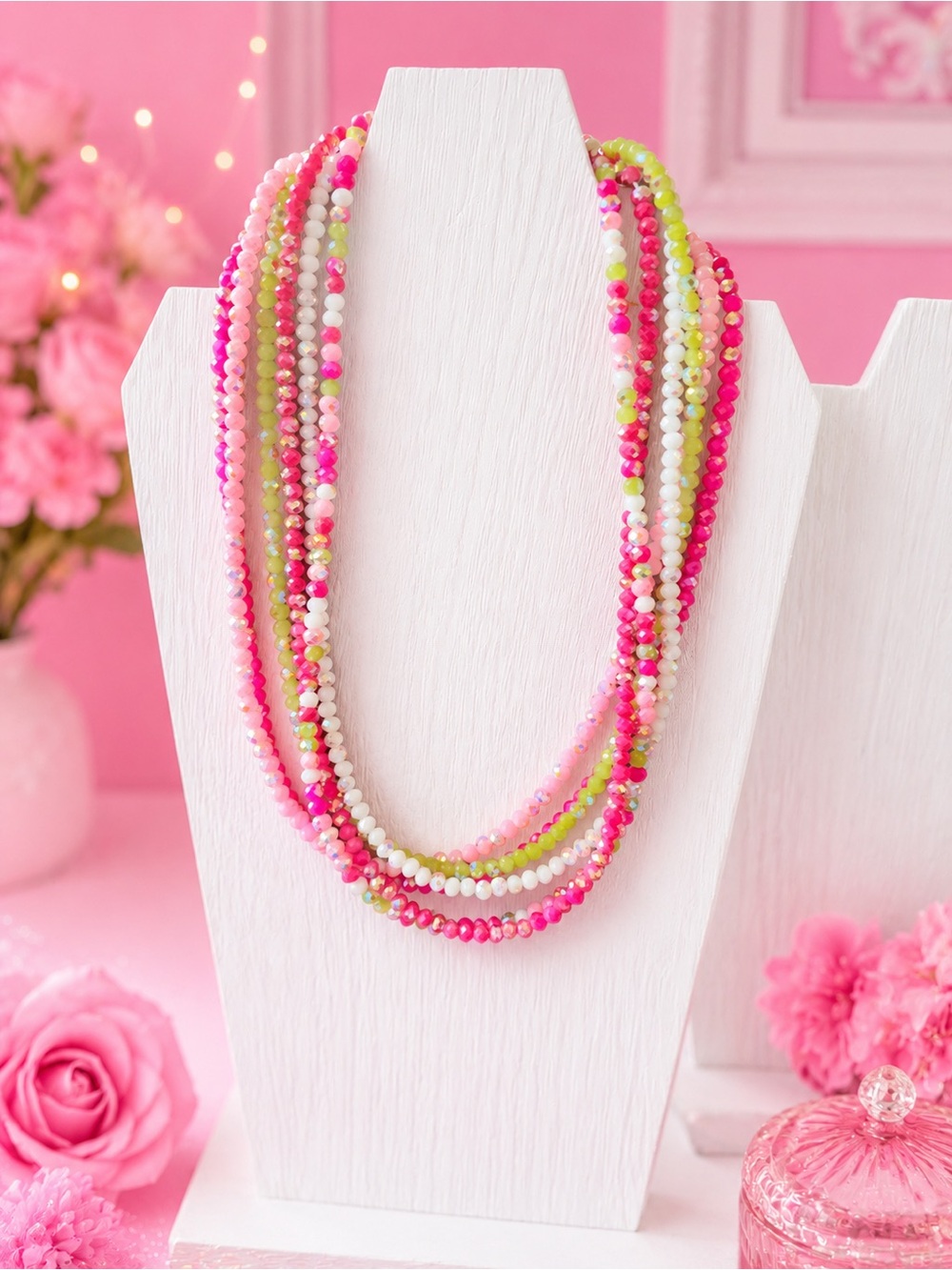 Multi-Strands  Beaded Necklaces - 6 different sold separately